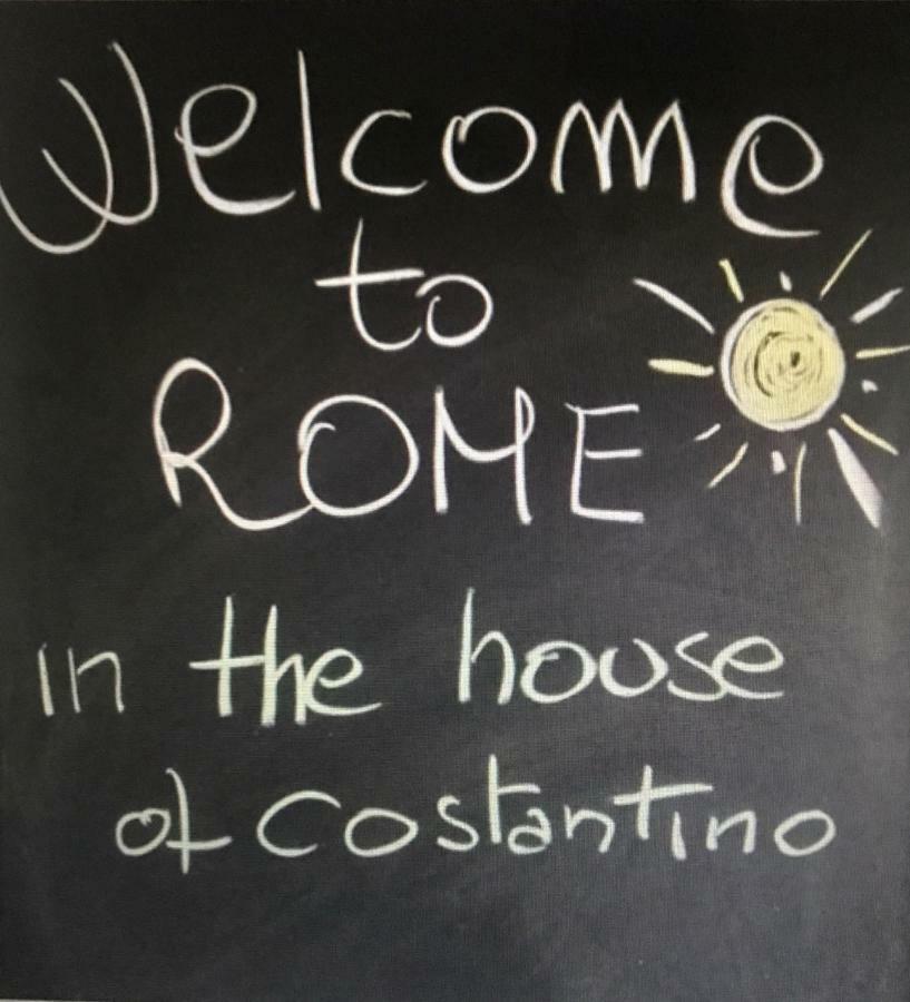 Splendido Attico' La Casa Di Costantino Apartment โรม ภายนอก รูปภาพ